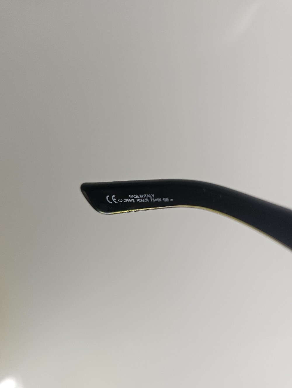 Gucci Women's Vintage Y2k Oversized Rimless Gradient Gray Shield Sunglasses - Picture 5 of 6